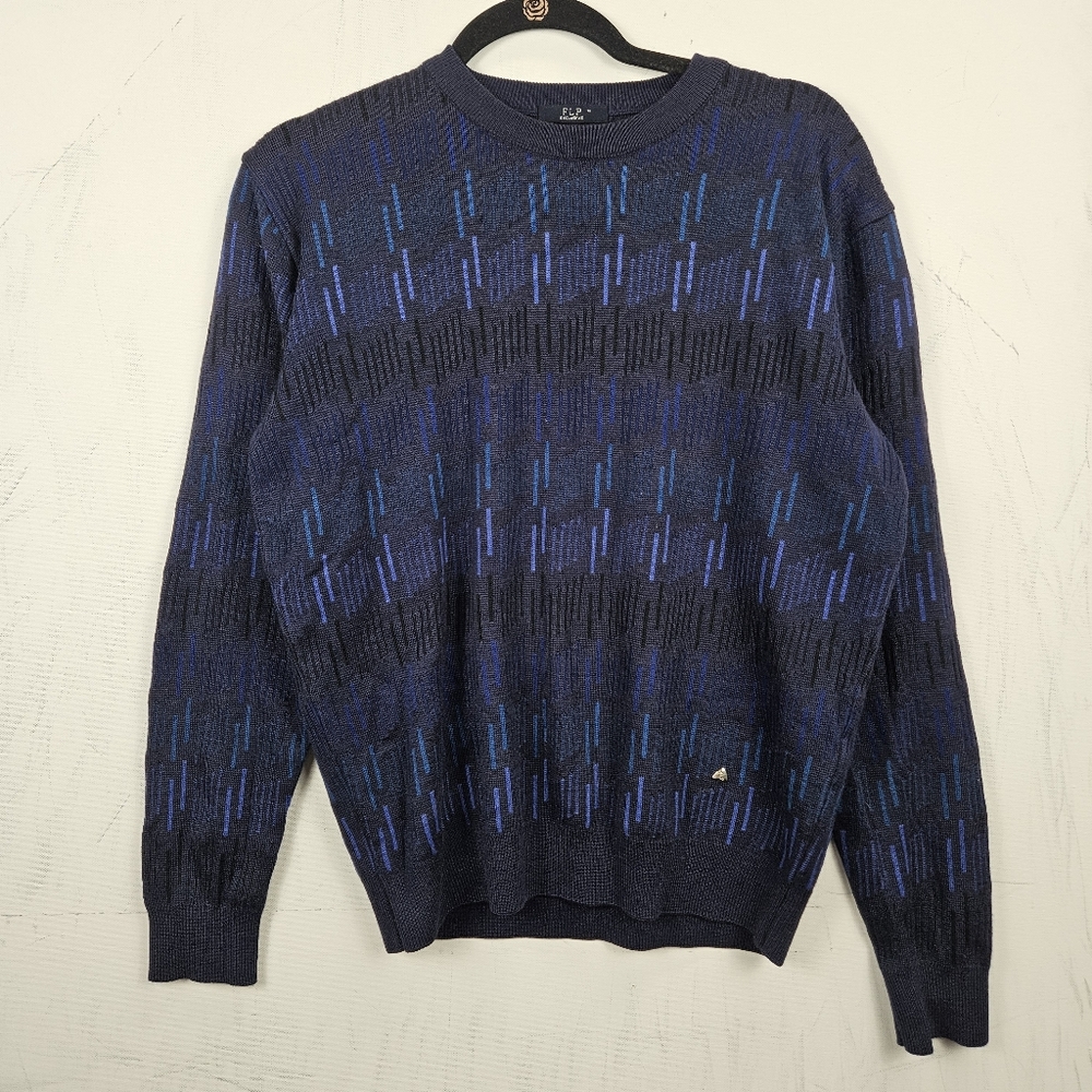 Wool Colorwork Vintage Sweater